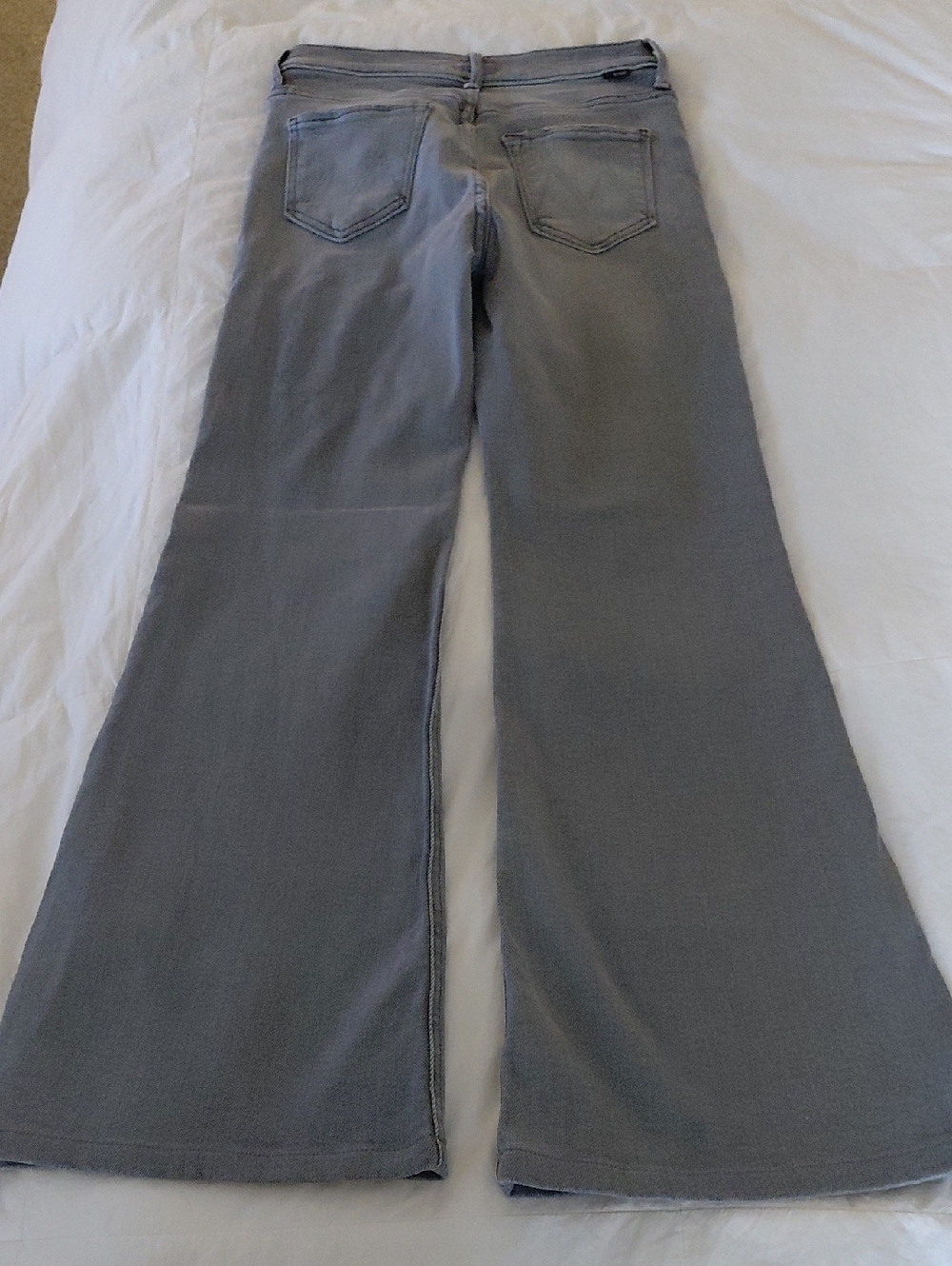 Mother The Doozy Sneak (Not Frayed) Gray Size 25 EUC - Picture 14 of 16